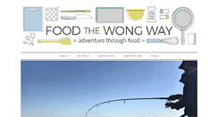 Desktop Screenshot of foodthewongway.com